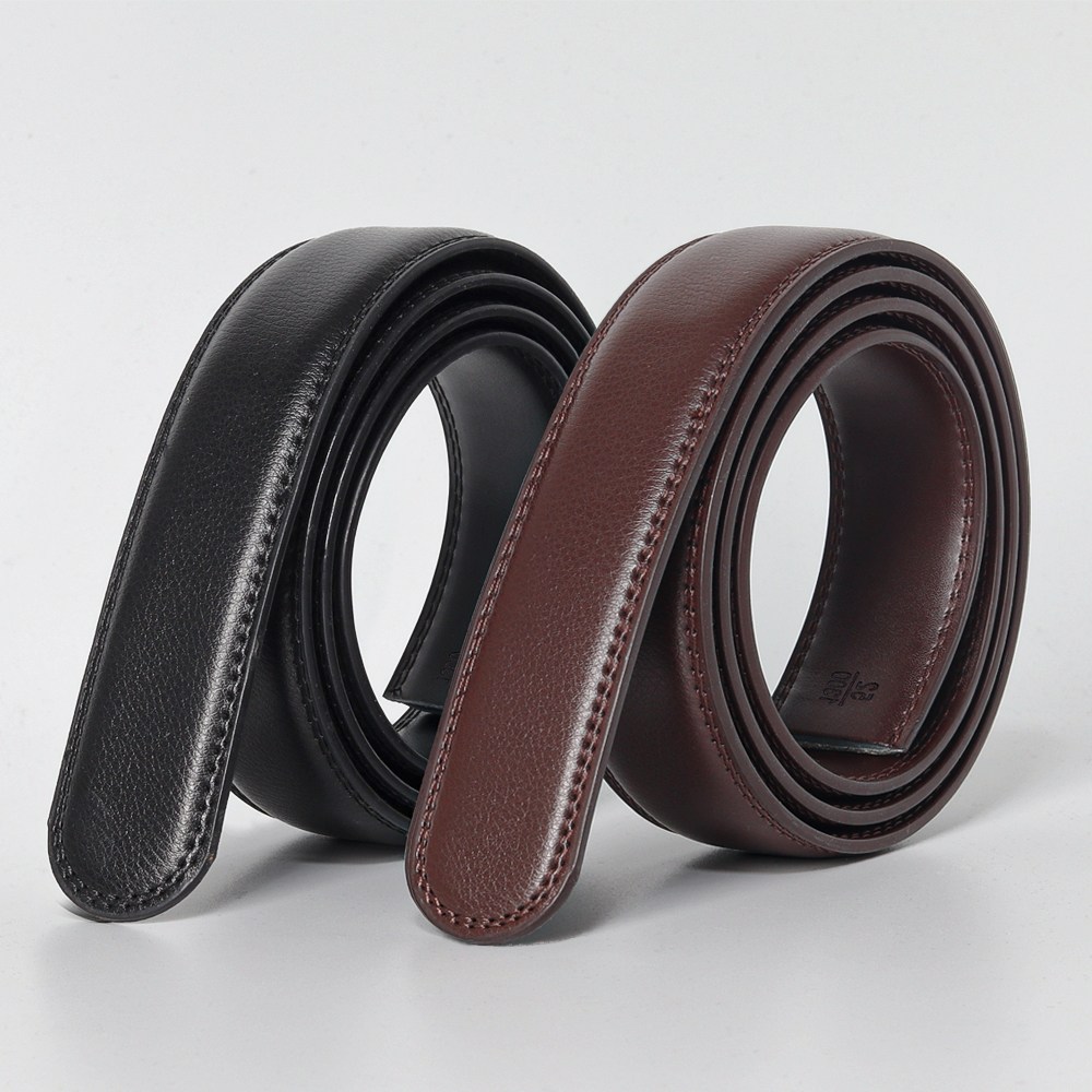 자동버클 교체용 소가죽벨트 청바지 정장 남자허리띠 남성 벨트끈 벨트줄 7,400원