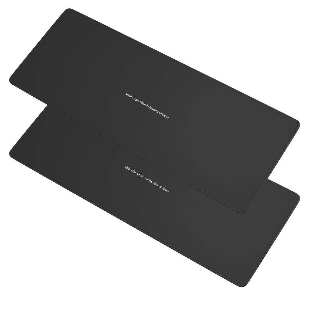 요이치 게이밍 마우스 장패드 800 x 300 x 3 mm, 2개, 올블랙 8,300원