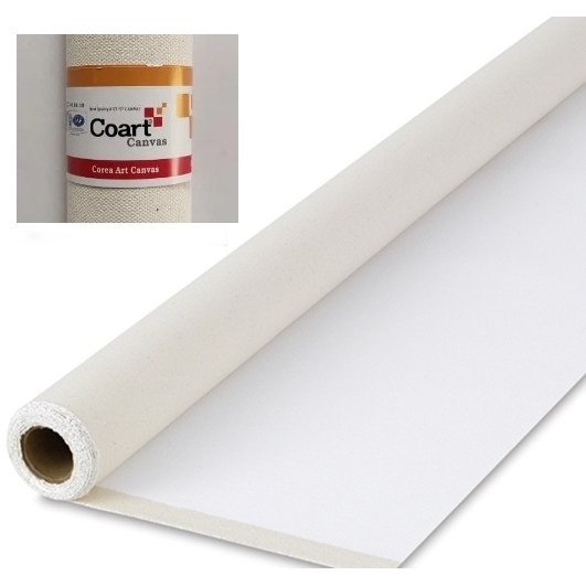 코아트 캔버스천 면천 140x910cm 1롤 77,000원