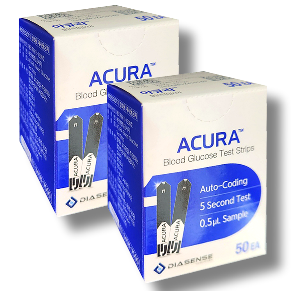 아큐라 혈당 시험지 100매+침 100개 or 솜 100매 Acura View 아큐라뷰 아큐라플러스 혈당 측정 검사지 당뇨 스트립, 현재가 29,500원