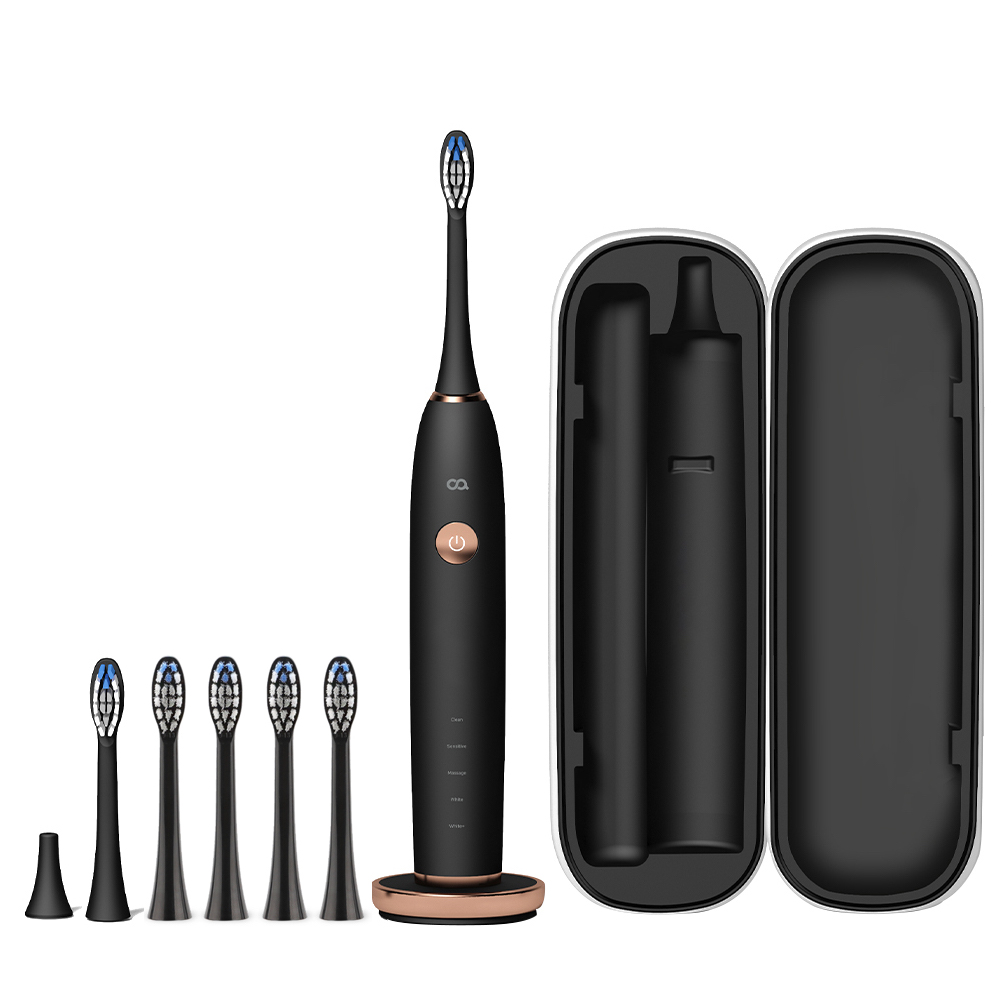 오아 클린이 소프트B 음파 전동칫솔 블랙 + 소프트 리필 칫솔모 4P 블랙세트 37,310원