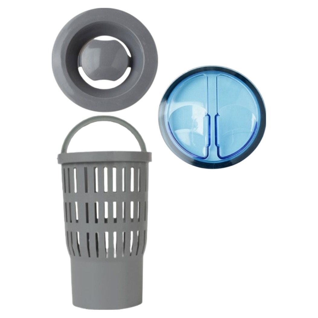 사부작마켓 싱크대 배수구 플라스틱 거름망 소 + 덮개 + 뚜껑 세트 5,180원