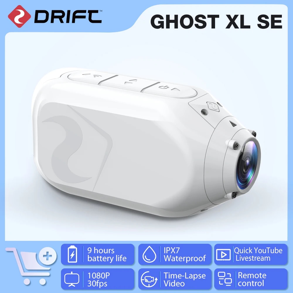 산업용내시경카메라 Drift고스트 XL 스노우 에디션 액션 카메라 1080P HD WiFi 라이브 스트리밍 스포츠 방수 자전거 헬멧 오토바이 캠 169,000원
