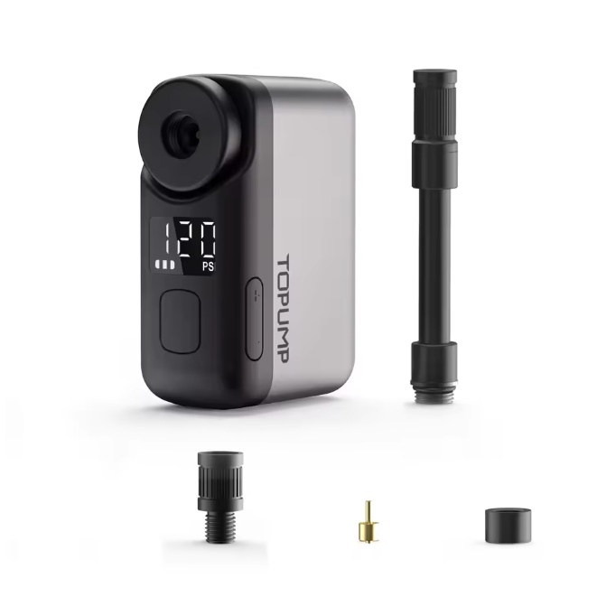 자전거전동펌프 TOPUMP TB2 PRO 미니 휴대용 전기 펌프, 자전거 무선 타이어 팽창기, 120PSI 최대 450mAh 배터리, 화면 고속 충전 55,930원