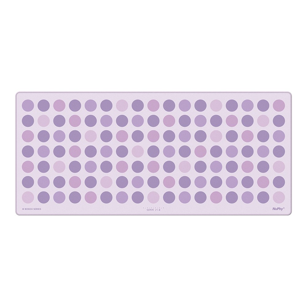 NUPHY BOKEH 데스크 책상 대형 장패드 키보드 마우스 데스크 매트 패드, 1개, 에어리 라일락 35,000원