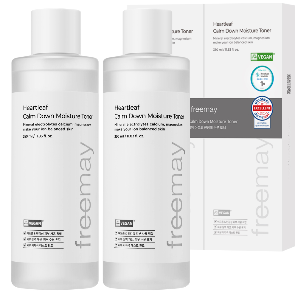 프리메이 비건 어성초 진정해 수분 여드름 토너, 350ml, 2개 14,900원