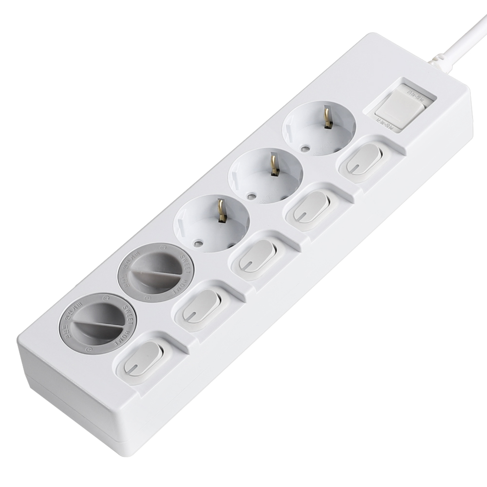 스윗홈 개별스위치 절전 멀티탭 5구 HOME-MO16AS5 +안전커버 2p 17,550원