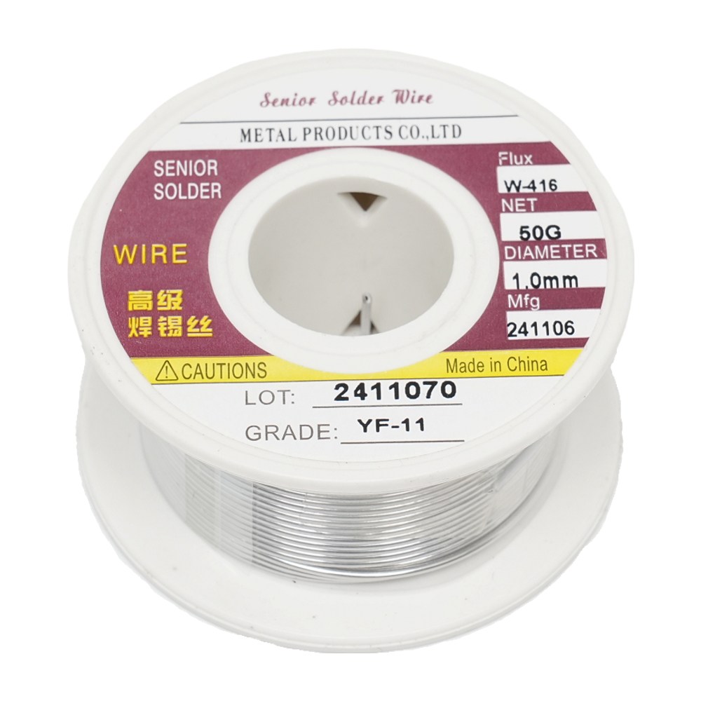 납땜용 실납 인두기 납땜기 와이어 유연납 100g 1.0mm, 1개 7,200원