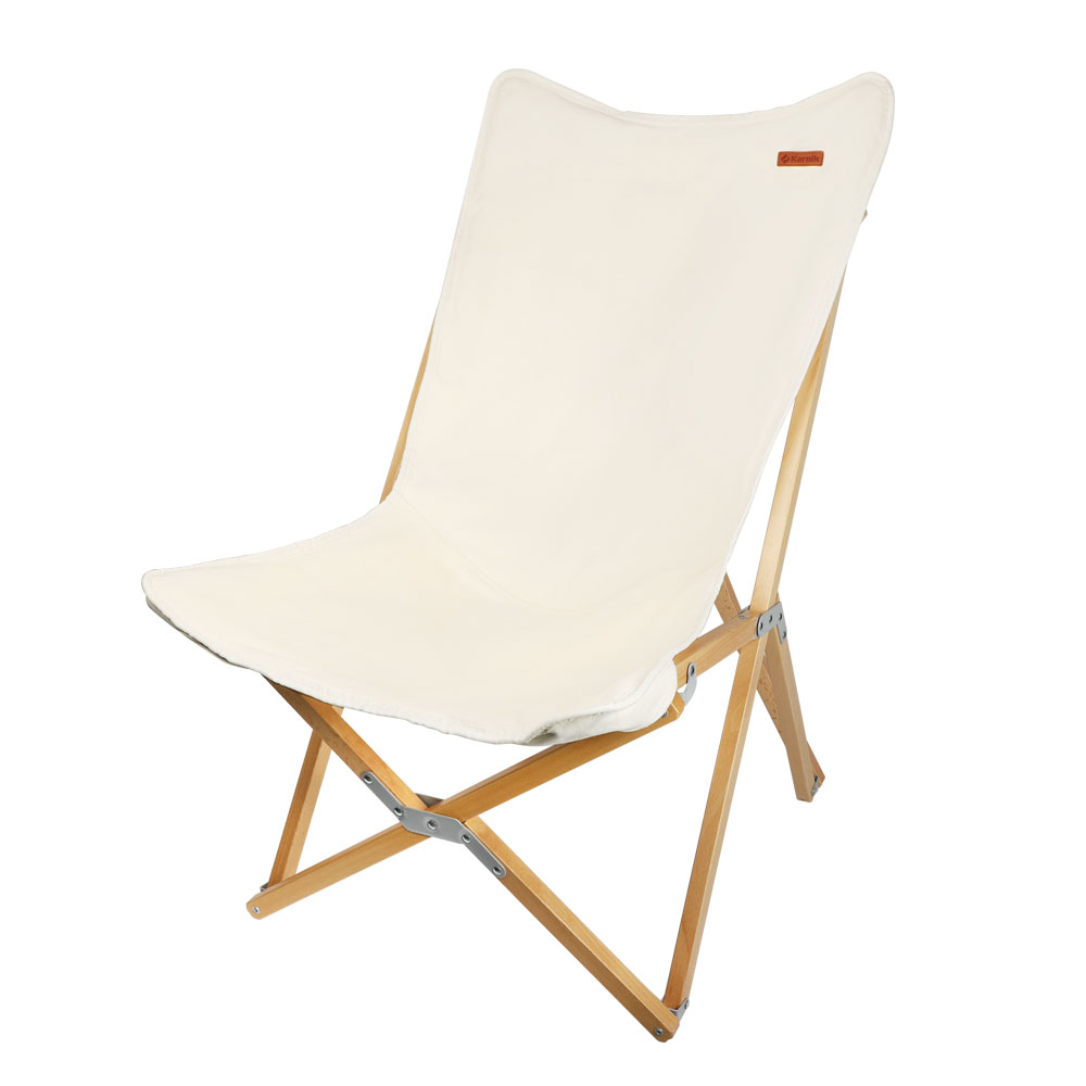 카르닉 접이식 감성 캔버스 우드체어 너도밤나무 원목 의자, 1개, 캔버스 우드체어(XL) 79,000원
