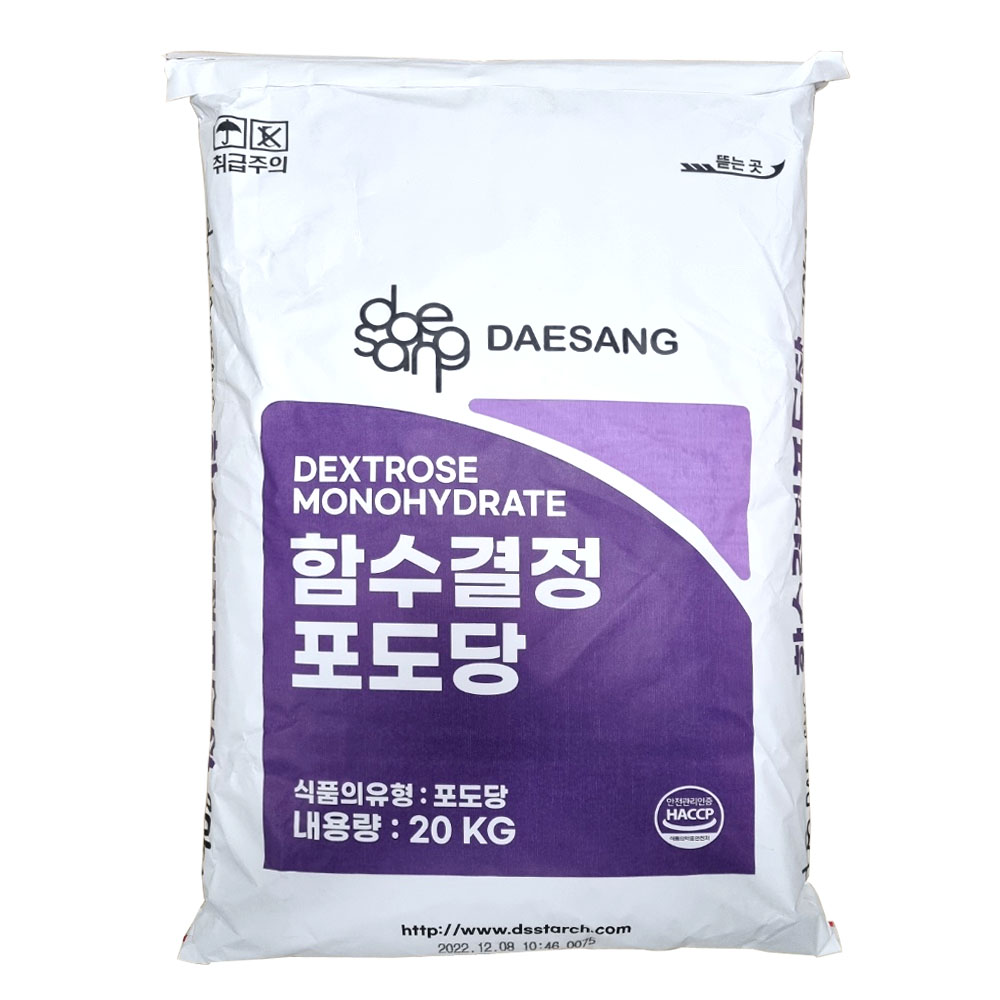 대상 함수포도당 20kg, 1개, 20kg 41,000원