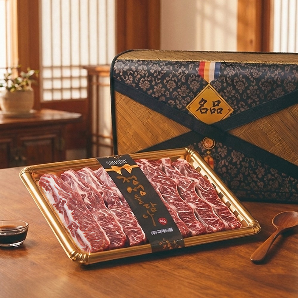 [국제식품] 수입 미국산 LA갈비세트 1호 1.8kg, 1개, 1.8kg 87,000원