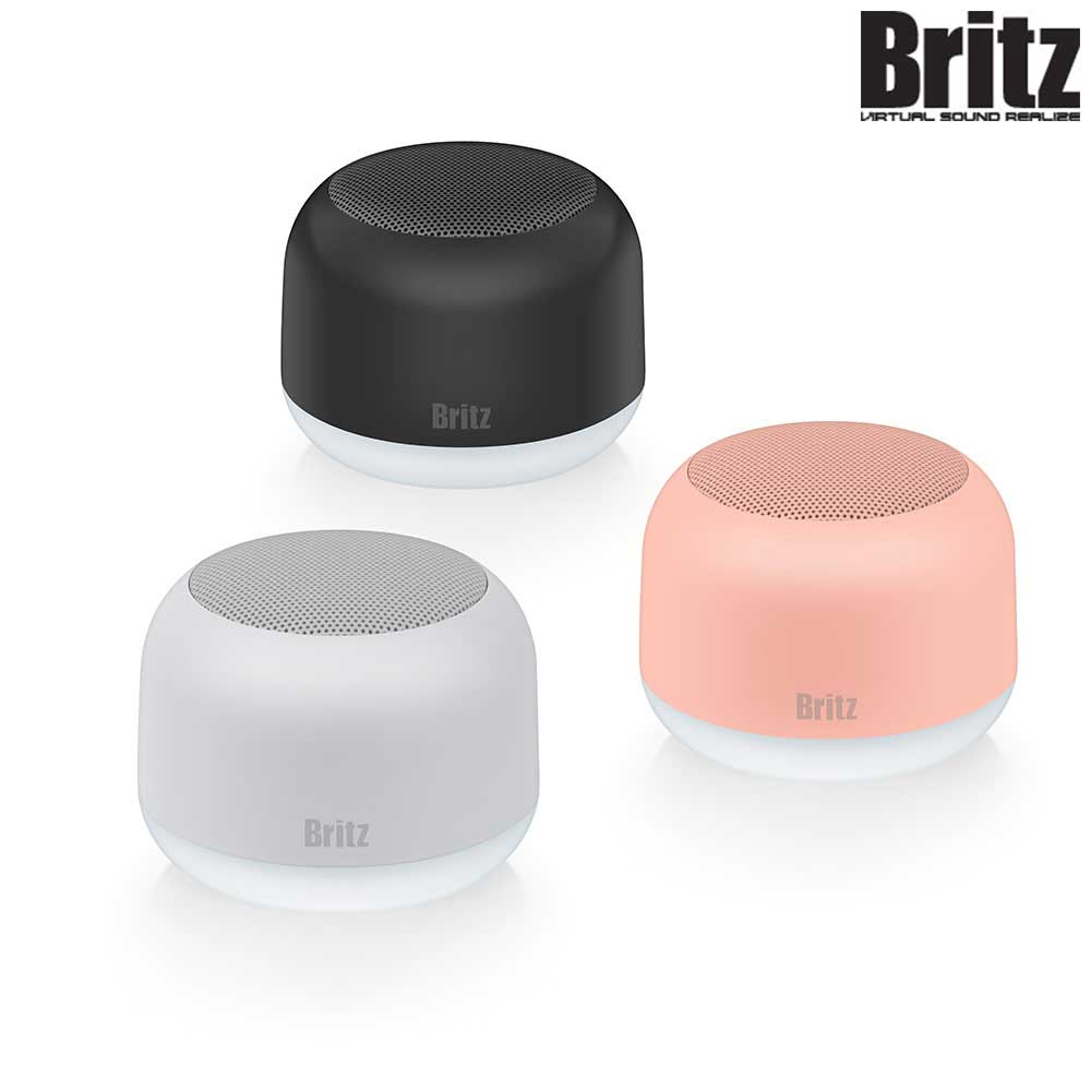 브리츠 BA-MQ1 블루투스 스피커 생활방수 LED무드등 마그네틱 부착가능 스피커 33,900원