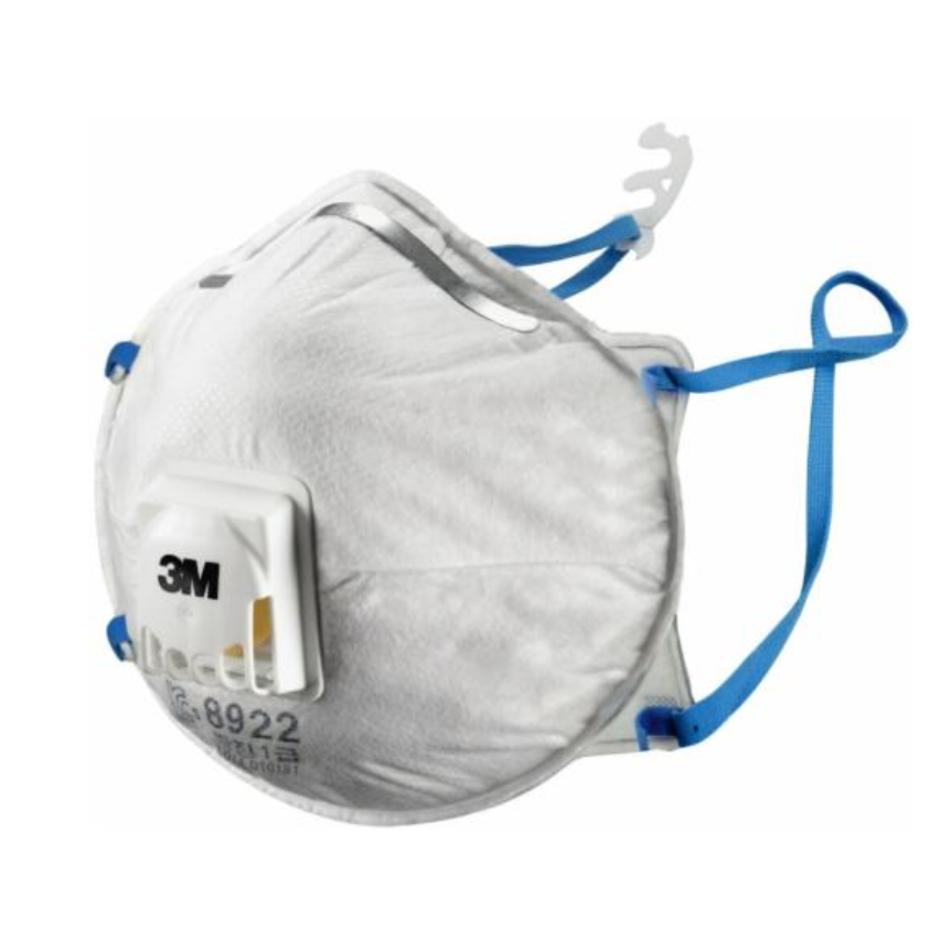 쓰리엠 안면부여과식 방진 마스크 8922 방진1급, 10개, 백색 30,200원