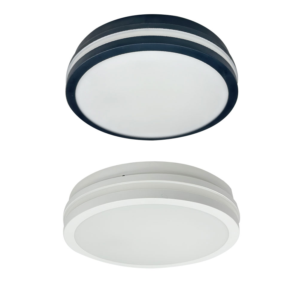 데이온 원형 직부등 10인치 30W 방수 투톤 조명 삼색변환 찜질방 사우나 욕실, 검정색몸통, 1개 23,000원