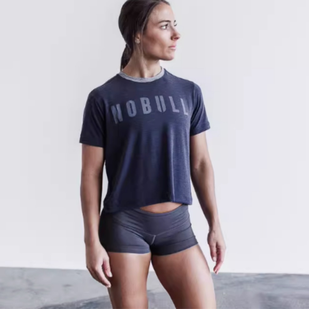 NOBULL 노블 크로스핏 여성 티셔츠 크롭티 44,000원
