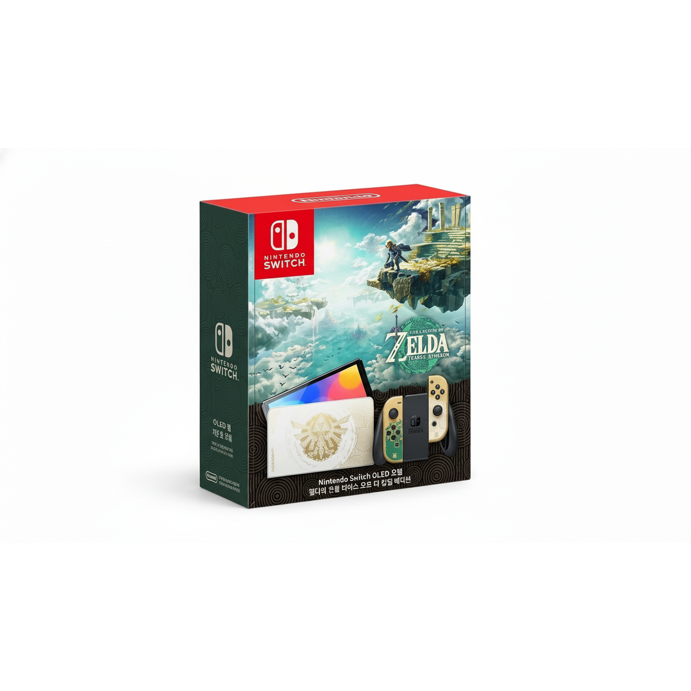 닌텐도 스위치 OLED 모델 젤다의 전설 티어스 오브 더 킹덤 에디션 HEG-S-KDAAA-KOG 646,800원