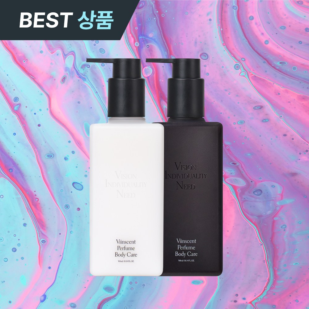 비인센트 어도러블 향기좋은 향수 퍼퓸 바디워시 바디로션 세트, 1개, 300ml 35,700원