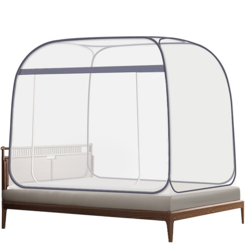 몽땅겟 바닥있는 원터치 텐트형 사각 침대 모기장 21,900원