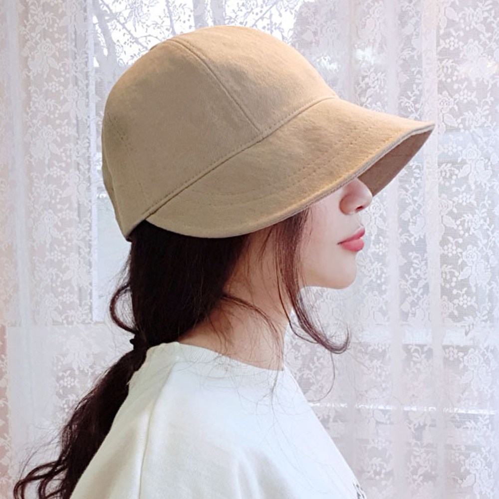 이코마켓 코튼면 벨크로 벙거지모자 보넷 버킷햇 휴가 캠핑 여행 여성모자 봄 여름 가을 16,900원