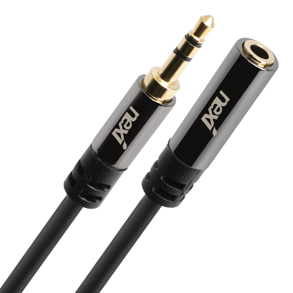 넥시 3.5mm 스테레오 AUX 오디오 연장 케이블 3m, NX-STC030-MF, 혼합색상, 1개 5,250원