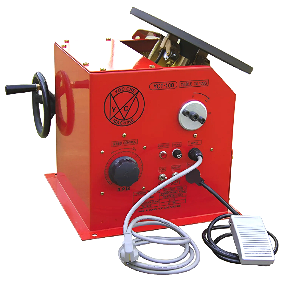 유체기계 용접 핸들식 턴테이블 YCT-T, (턴테이블)-YCT 100T, 1개 1,903,500원