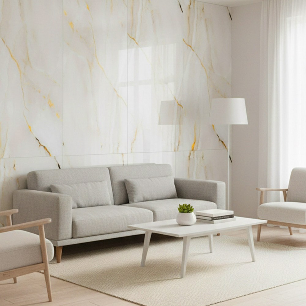 대리석 타일 폼블럭 마블 스티커 10장 세트, 10개, 골드마블 18,500원