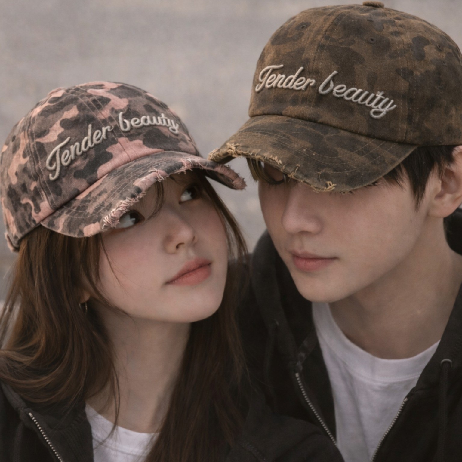 빈티지 카모 볼캡 워싱 스트릿 야구모자 남녀공용,커플 데일리 캡모자 15,900원