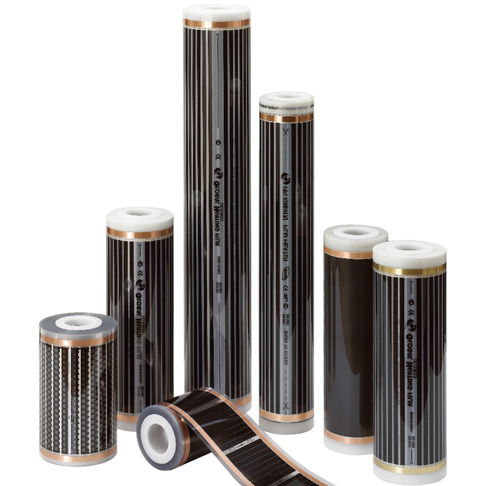 한솔DCS PTC절전형 필름난방 폭50cm, 폭80cm, 폭100cm 길이 1m / 30m 건식난방 전기바닥난방시공 8,000원