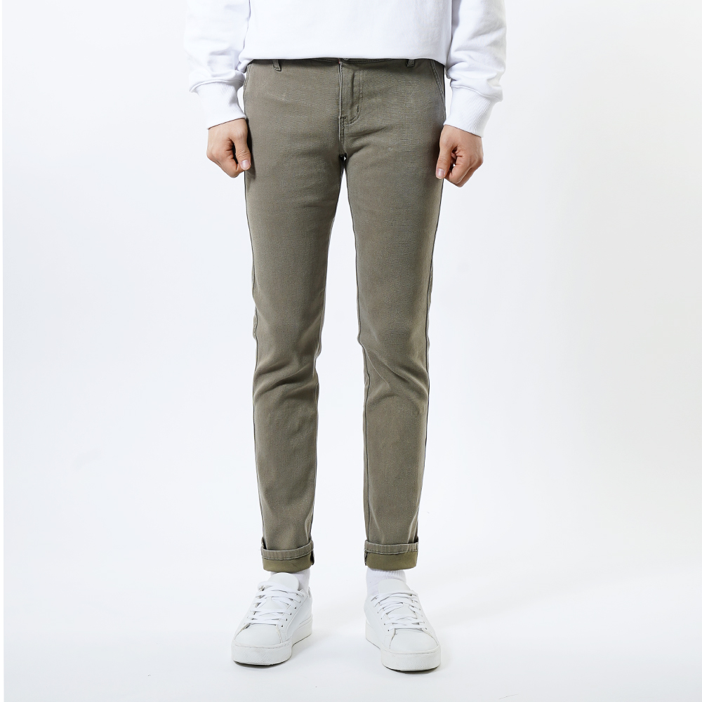 언탭트 남성용 사계절 빅사이즈 마약 면 스판 원단 바지, 현재가 28,900원