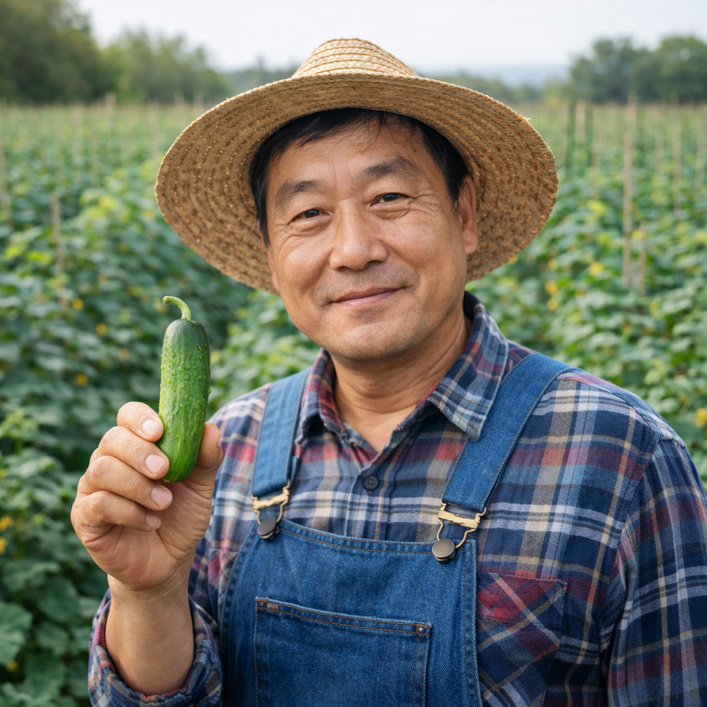 노씨고집 산지직송 국산 정품 미니오이, 1개, 1kg 12,400원