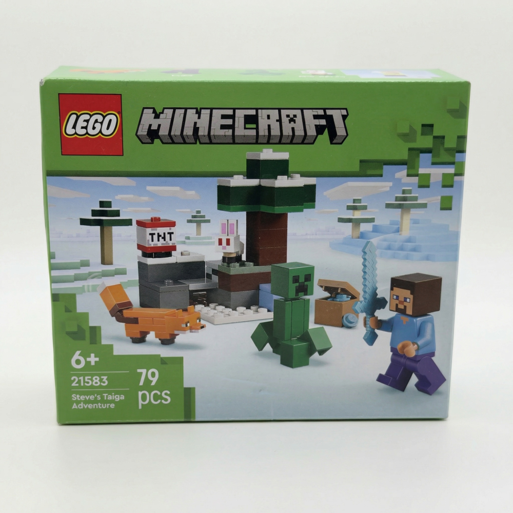 레고 마인크래프트 스티브의 타이가 모험 WJ21583 25,900원