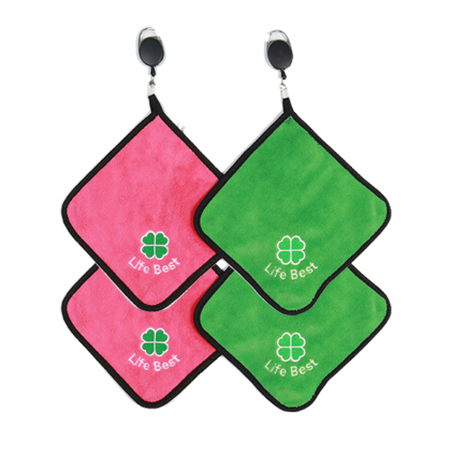 엠엠스포츠 라베 극세사 골프 릴 타올 골프공 수건 4P 1세트 18,900원