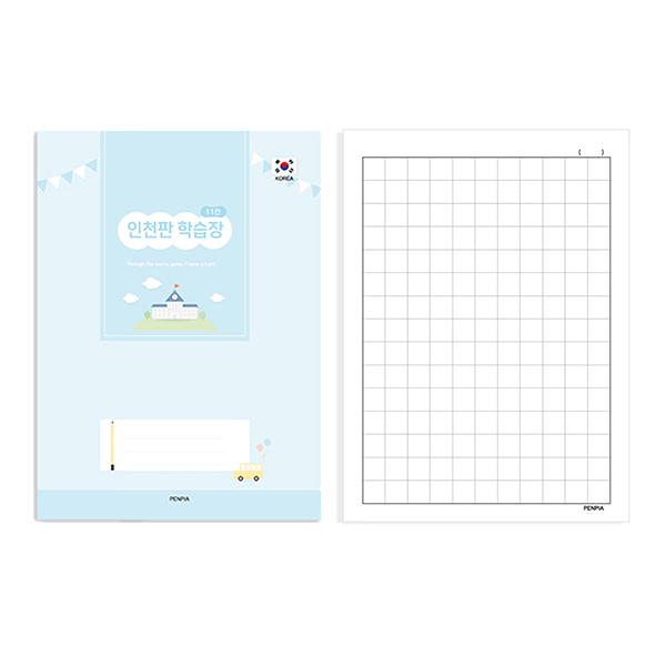 펜피아 학습장 초등노트 인천판 11칸 노트 (10권), 단품, 색상:[색상]본상품 16,000원