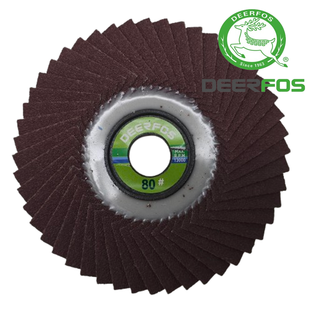 디어포스 날개사포 4인치 해바라기 플랩 디스크 100mm DEERFOS 휠 730원