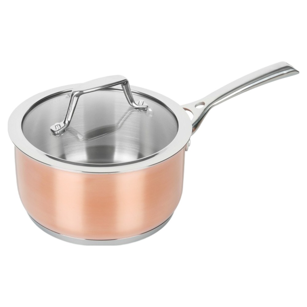 비알케이 인덕션 모던쉐프 코퍼 통3중 편수냄비, 16cm, 로즈골드, 1개 35,880원