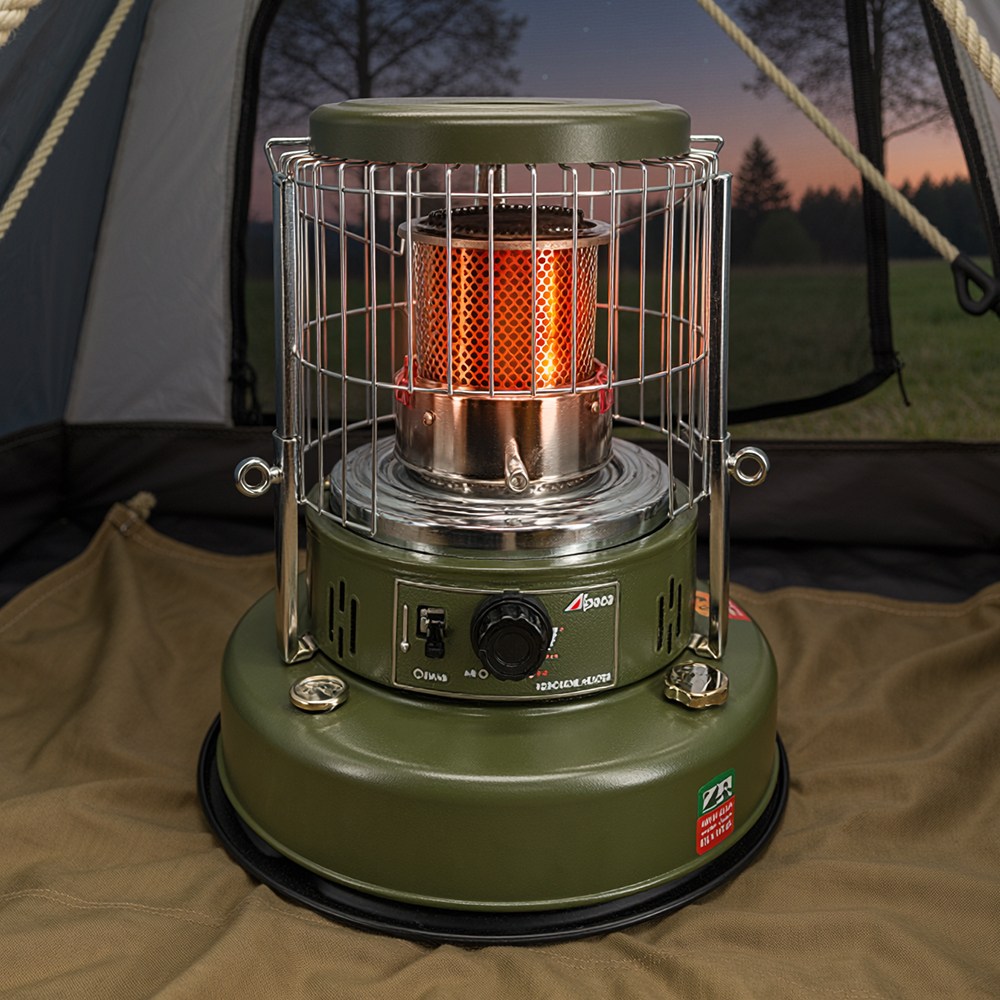 알파카 등유 캠핑난로 히터 세라믹상판 원적외선 방출 TS-460S 스마트 카키 SBKK 258,000원