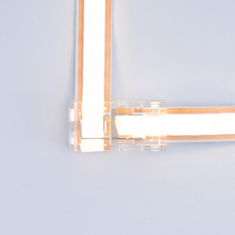 LED COB 프리커팅 스트립바 줄조명 라이트 ㄱ자 연결부속 라인바 간접조명, 1개, FREE CUTTING 기역자 연결부속 1,500원