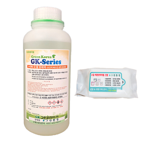 그린코리아 오물용해제, 1L, 1개 8,400원