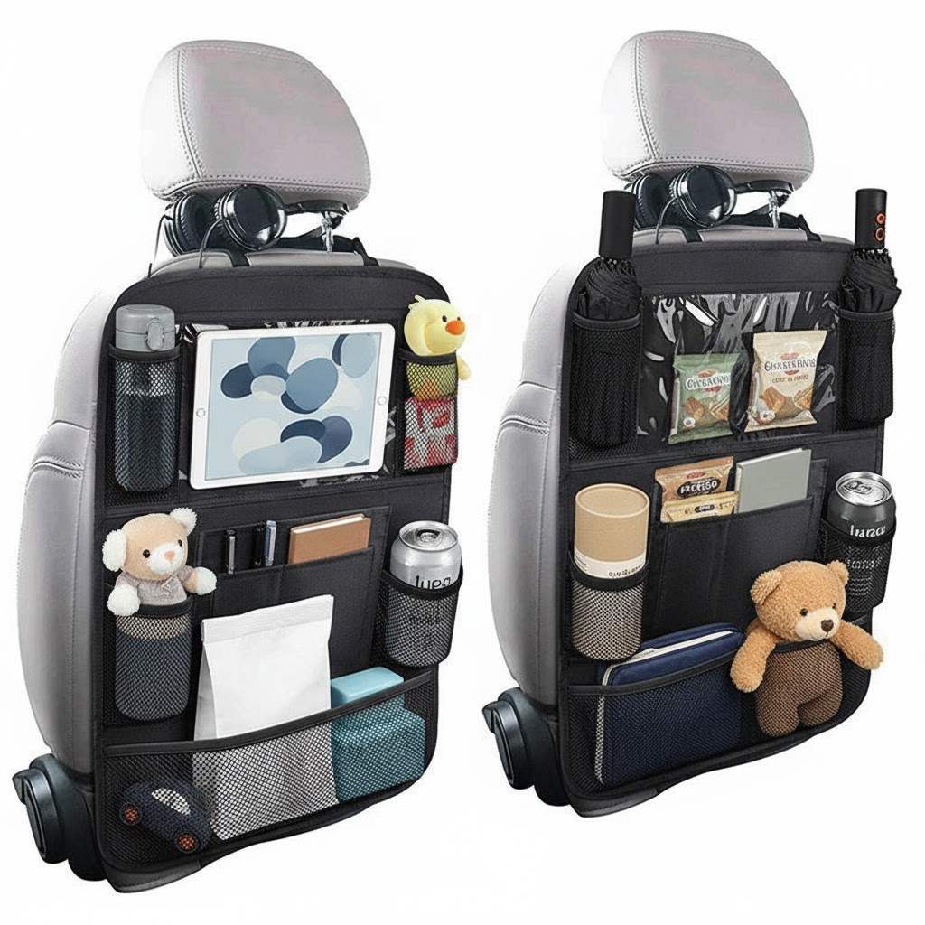 블린코 발자국 보호 수납 차량용 킥매트, 블랙, 2개 11,700원