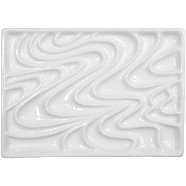 아트 세라믹 유화 팔레트 04 사각형 웨이브, 1개 24,500원