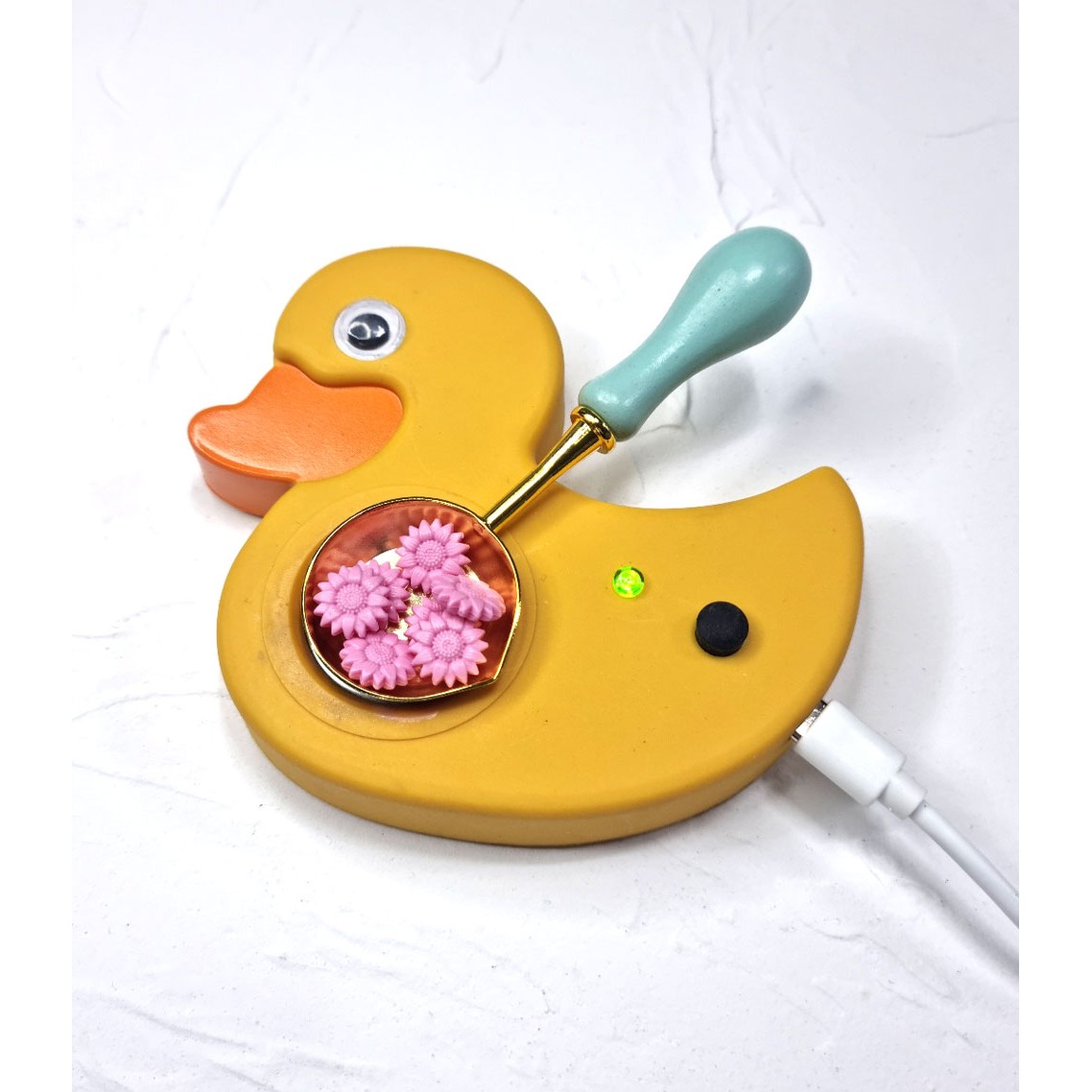 에이플렉스 실링왁스 스탬프 왁스 녹이기 오리 전기 용해기 스푼 받침대 세트 18,900원