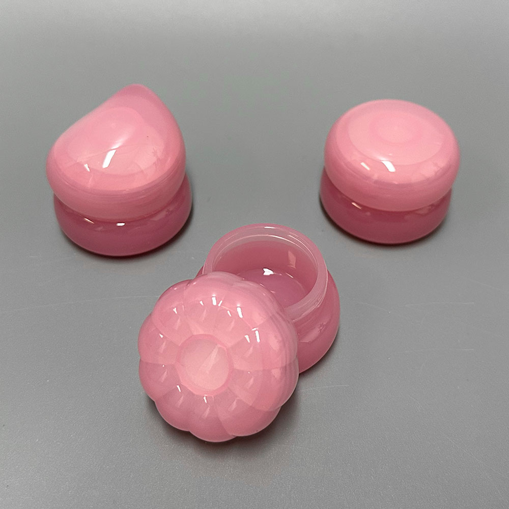 포포라운지 미니 크림 용기 화장품 소분 공병 휴대용 핑크 플라스틱통, 1개, 물방울 2,500원