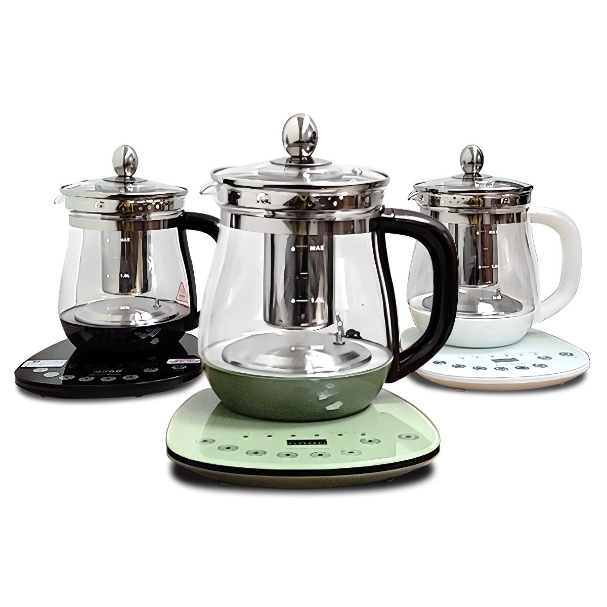 이즈홈 스마트 1.8L 티포트 약탕기 커피포트 분유포트 전기포트 전기주전자, 올리브그린 43,500원