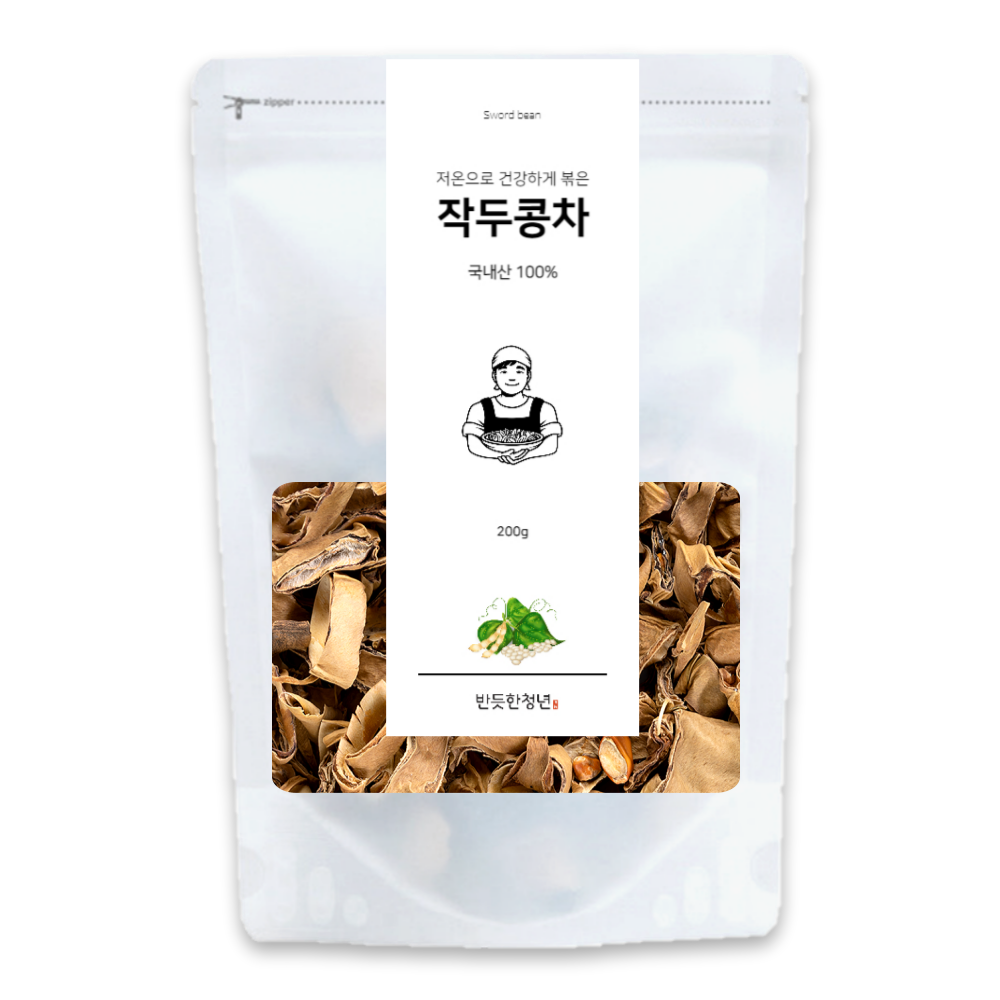 반듯한청년 국산 볶은 작두콩차 세척 햇 말린 것 15,900원