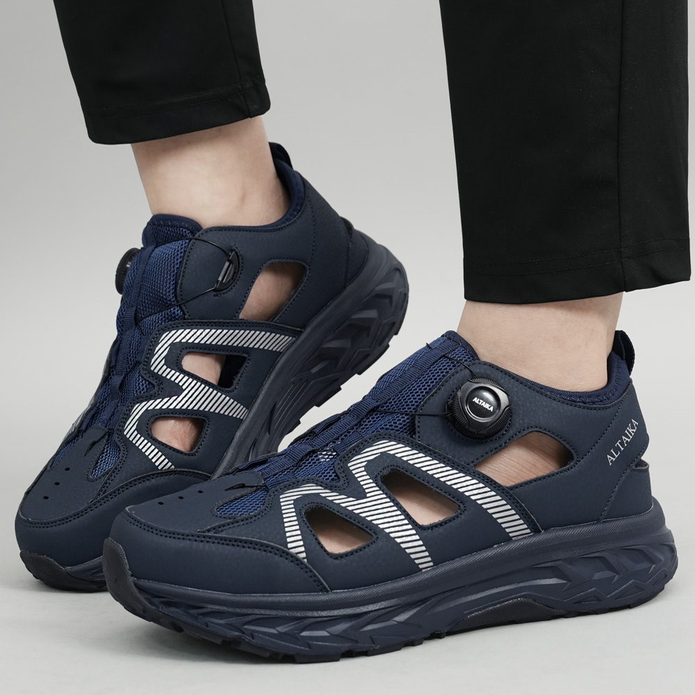 SSOOSS 남자 샌들 남성 다이얼 샌들 여름 운동화 키높이 트레킹 샌달 물놀이 신발 아쿠아슈즈 운전 신발 DS0T12A 29,800원