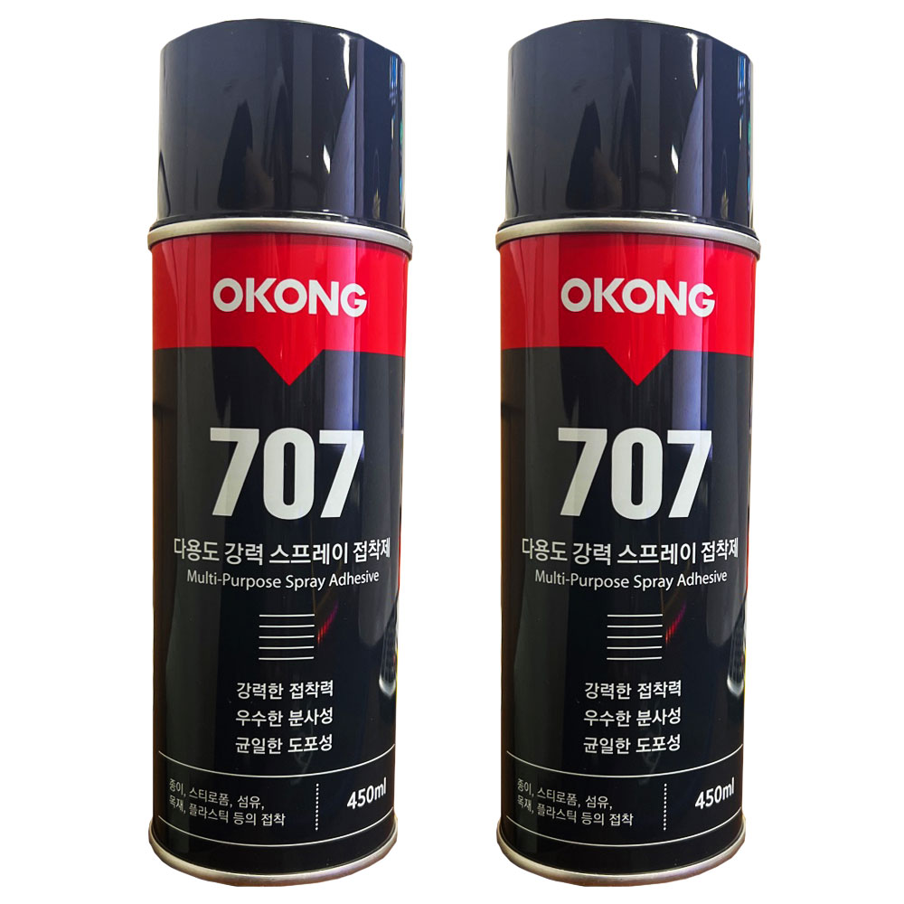 오공 다용도 강력 스프레이 접착제 707 12,280원
