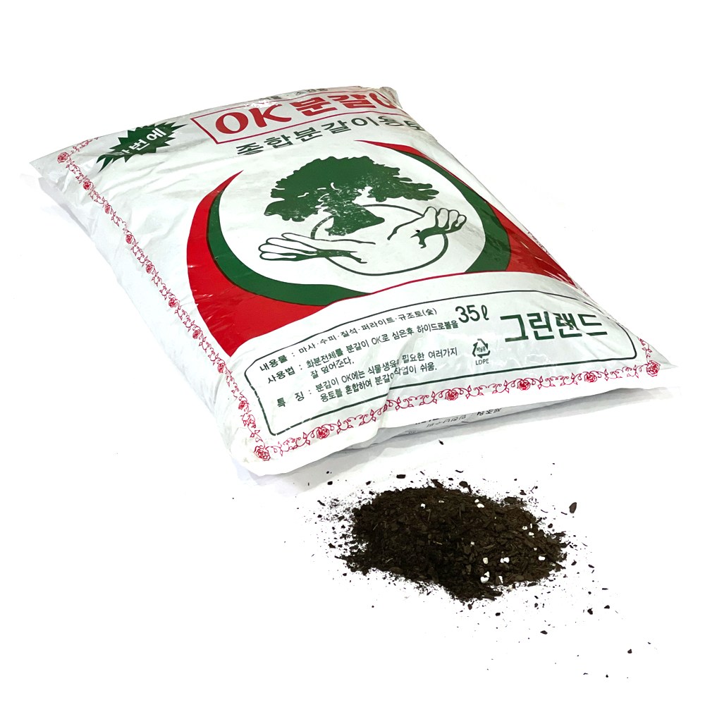 분갈이흙35리터/비료 거름 식물영양제 분갈이흙 상토 화분 텃밭, 1개, 35L 12,690원