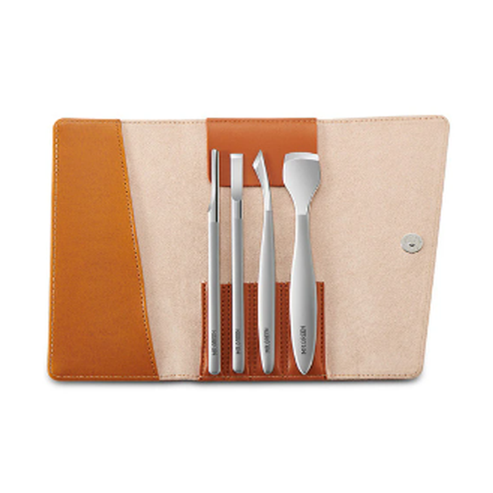 [미스터그린 공식몰] 프리미엄 풋케어 손톱케어세트 손톱깍이 발톱깍이 네일케어 독일 의료용등급 고급가죽파우치 기념일선물 답례품 35,000원