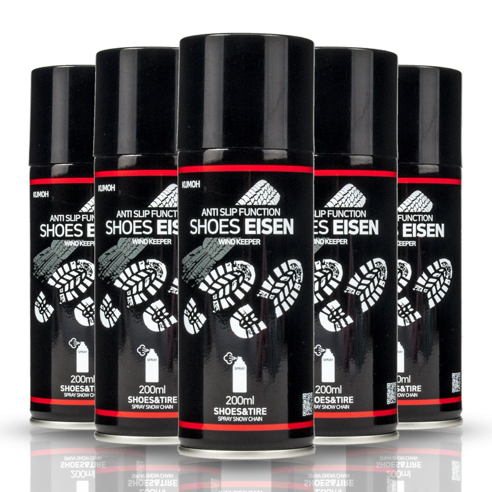 윈드키퍼 뉴슈젠 신발전용 스프레이체인, 5개, 200ml 18,900원