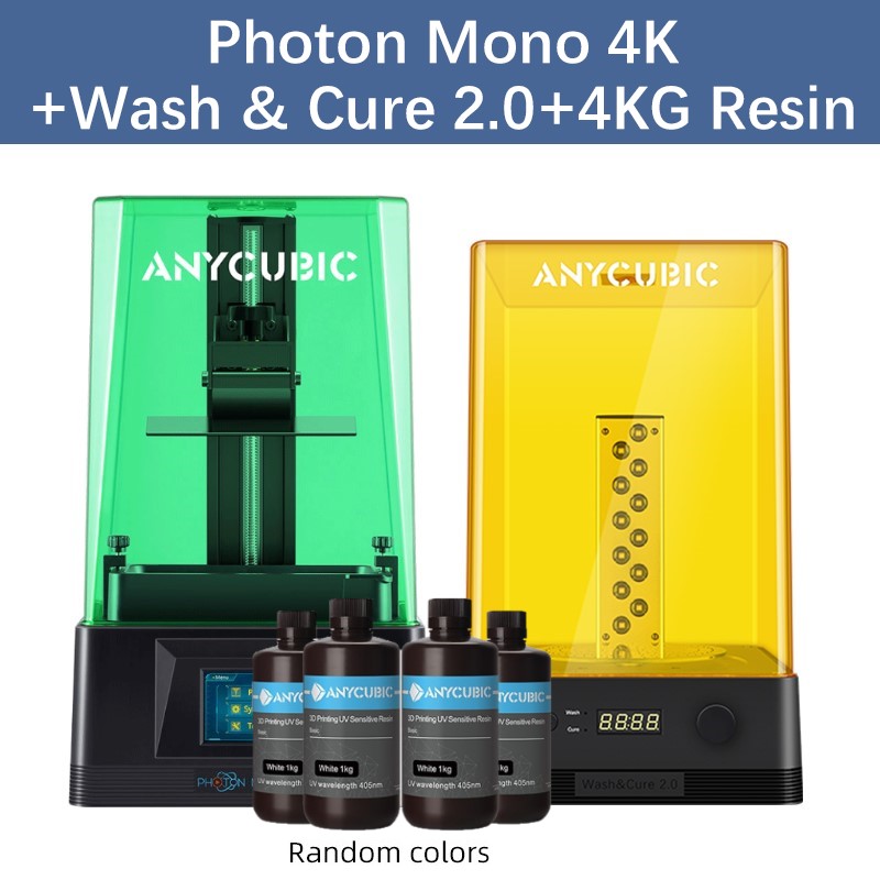 623인치 흑백 화면 LCD SLA UV 수지 3D 프린터 갖춘 Photon Mono 4K 빠르고 정확한 인쇄 331,400원